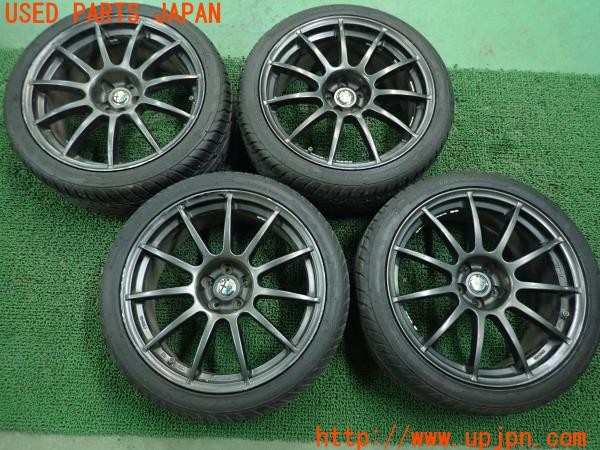 3UPJ=25620919]アルファロメオ 147 GTA(937AXL)ASSO Partire アッソ パルティーレ ホイール 18×8J +35 PCD98 5穴 4本 中古_m0