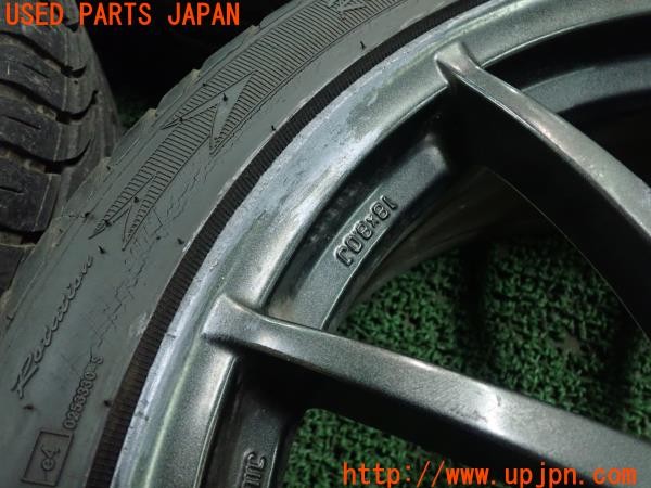 3UPJ=25620919]アルファロメオ 147 GTA(937AXL)ASSO Partire アッソ パルティーレ ホイール 18×8J +35 PCD98 5穴 4本 中古_m4