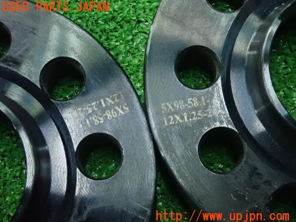 3UPJ=25620971]アルファロメオ 147 GTA(937AXL)社外 ワイドトレッドスペーサー① 20mm PCD98 5穴 M12×P1.25 中古_m4