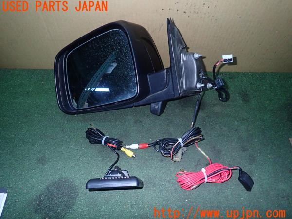 3UPJ=25650036]ジープグランドチェロキー(WK57A)純正 左ドアミラー 社外 サイドモニター付き 中古_m0