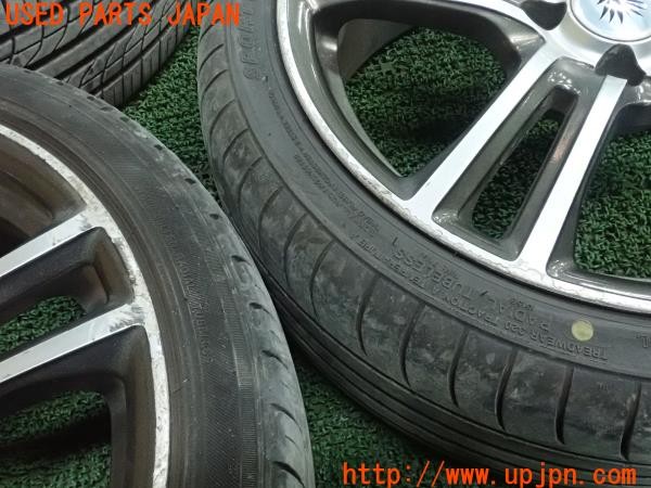 3UPJ=25720918]ロードスター VS(NB8C)後期 LEHRMEISTER レアマイスター ホイール 17×7J +40 PCD100 4穴 4本 中古_m3