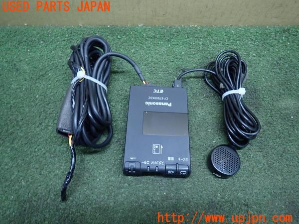 3UPJ=25740503]FJクルーザー(GSJ15W)Panasonic パナソニック CY-ET909KDZ ETC車載器 中古_m0