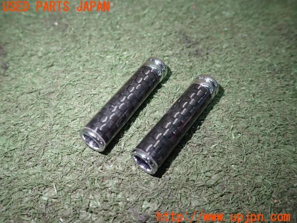 3UPJ=25770009]BMW Z4(LM30 E89)社外 ドアロックピン カーボン調 中古_m0