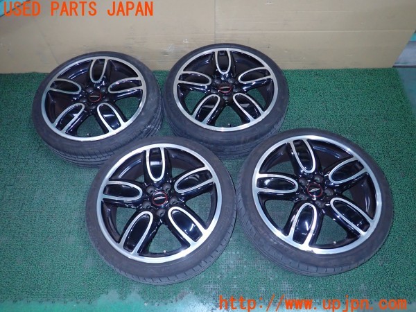 3UPJ=25790919]BMW ミニ(MINI) ジョンクーパーワークス(XMJCW F56)純正 6855115 ホイール 18×7J +54 PCD112 5穴 4本 中古_m0