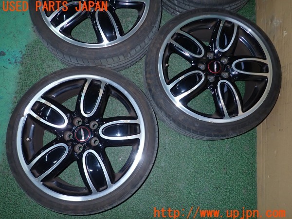 3UPJ=25790919]BMW ミニ(MINI) ジョンクーパーワークス(XMJCW F56)純正 6855115 ホイール 18×7J +54 PCD112 5穴 4本 中古_m2