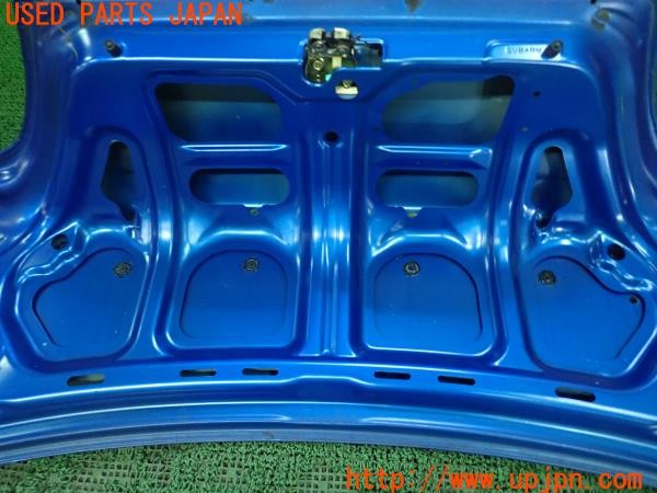 3UPJ=25830012]インプレッサ WRX STI(GDB B型)純正 トランクフード 中古_m4