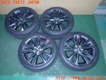 3UPJ=25850918]カローラツーリング ハイブリッド WxB(ZWE219W)純正 タイヤホイール 17×7.5J +50 PCD100 5穴 4本 中古_s0