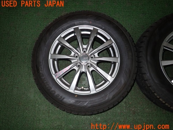 3UPJ=25850962]カローラツーリング ハイブリッド WxB(ZWE219W)YFC ワイエフシー GRASS ZX ホイール 15×6J +43 PCD100 5穴 2本 中古_m1
