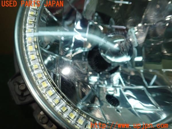 3UPJ=25860561]ジープラングラー(TJ40S)社外 ヘッドライト イカリング 中古_m1