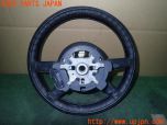 3UPJ=25870617]ジープラングラー(JK38S)純正 ステアリング ハンドルカバー スポークメッキカバー付き 中古_s1
