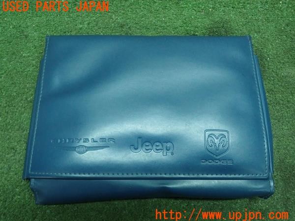3UPJ=25870801]ジープラングラー(JK38S)車検証入れ マニュアルケース 中古_m0