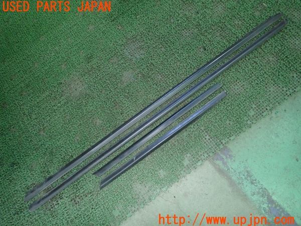 3UPJ=25900013]ポルシェ カイエン ターボ(9PAM4851A 957型)純正 7L0 853 537(8) 539 540 ドアエントリーシル トリム モール 中古_m0