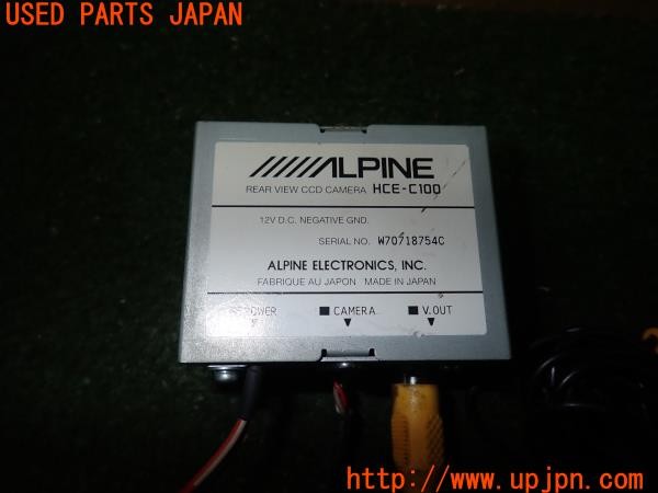 3UPJ=25900552]ポルシェ カイエン ターボ(9PAM4851A 957型)ALPINE アルパイン HCE-C100 バックカメラ 中古_m4