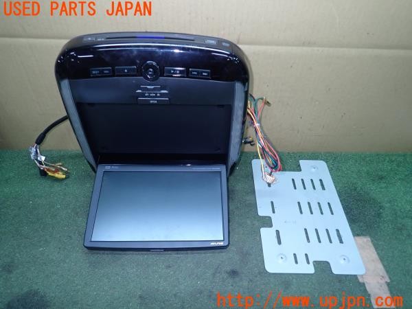 3UPJ=25900559]ポルシェ カイエン ターボ(9PAM4851A 957型)ALPINE アルパイン TMX-R2000 フリップダウンモニター 後席モニター 中古_m0