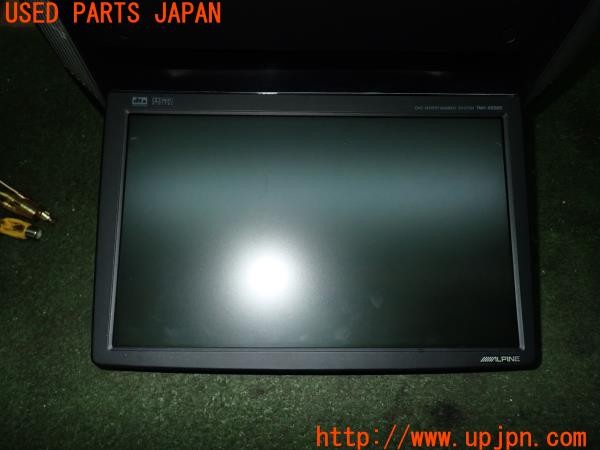 3UPJ=25900559]ポルシェ カイエン ターボ(9PAM4851A 957型)ALPINE アルパイン TMX-R2000 フリップダウンモニター 後席モニター 中古_m2