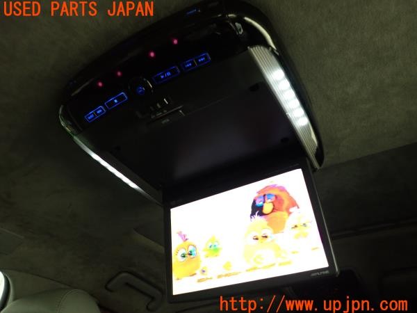 3UPJ=25900559]ポルシェ カイエン ターボ(9PAM4851A 957型)ALPINE アルパイン TMX-R2000 フリップダウンモニター 後席モニター 中古_m4