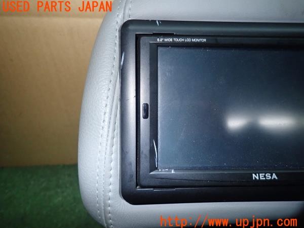 3UPJ=25900562]ポルシェ カイエン ターボ(9PAM4851A 957型)NESA NSM-6209T ヘッドレストモニター 6.2インチ ジャンク_m2
