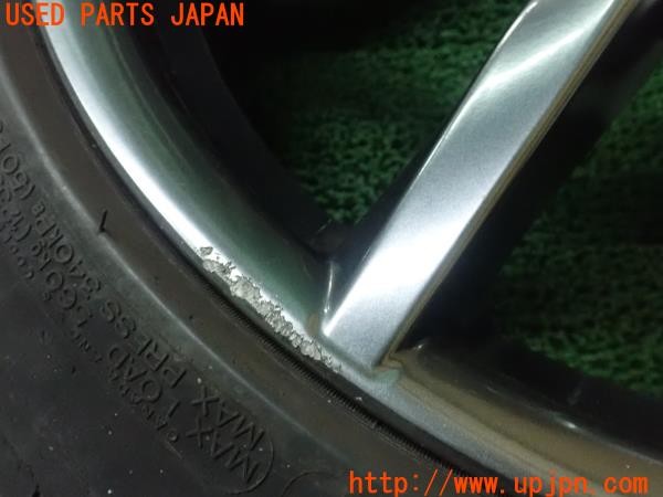 3UPJ=25990918]ロードスター(ND5RC)前期 純正 ホイール2本 17×7J +45 PCD100 4穴 中古_m3