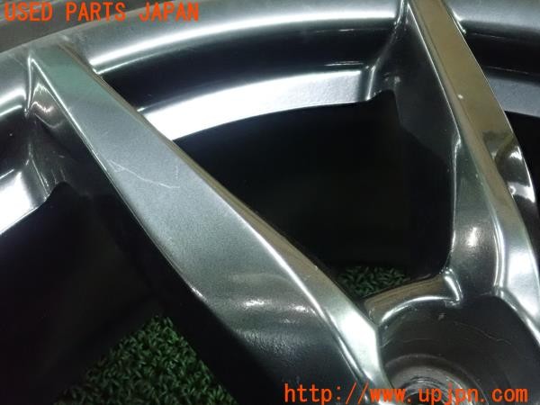 3UPJ=25990918]ロードスター(ND5RC)前期 純正 ホイール2本 17×7J +45 PCD100 4穴 中古_m4