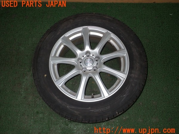 3UPJ=26010961]エクストレイル S e-4ORCE(SNT33)DUNLOP DUFACT SR298 タイヤホイール 18×7.5J +38 PCD114.3 5穴 1本 中古_m0