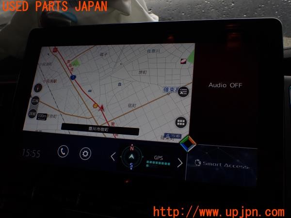 3UPJ=26050548]デリカD:5(CV1W)Clarion クラリオン MZ609887 QY-9000 ナビ デリカ専用設計 中古_m4