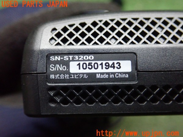 3UPJ=26090579]アウディ TT クーペ(8JBUBF)Yupiteru ユピテル SN-ST3200 ドライブレコーダー 中古_m3