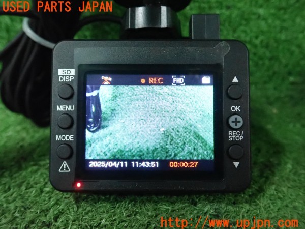 3UPJ=26090579]アウディ TT クーペ(8JBUBF)Yupiteru ユピテル SN-ST3200 ドライブレコーダー 中古_m4