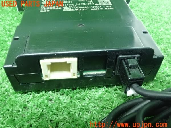 3UPJ=26100503]カローラスポーツ HV(ZWE211H)純正 ETC車載器 08686-00350 DNETC018 中古_m2