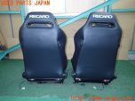 3UPJ=26110609]GTO(Z16A)前期 RECARO レカロ セミバケットシート セット 運転席 助手席 レール付き 中古_s1