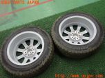 3UPJ=26150916]シエンタ ハイブリッド(NHP170G)DUNLOP ダンロップ タイヤホイール DUFACT デュファクト 15×6J +45 PCD100 5穴 2本 中古_s1