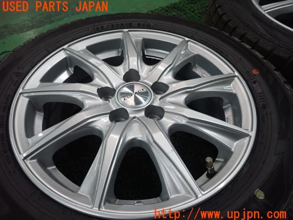 3UPJ=26150916]シエンタ ハイブリッド(NHP170G)DUNLOP ダンロップ タイヤホイール DUFACT デュファクト 15×6J +45 PCD100 5穴 2本 中古_m2