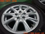 3UPJ=26150916]シエンタ ハイブリッド(NHP170G)DUNLOP ダンロップ タイヤホイール DUFACT デュファクト 15×6J +45 PCD100 5穴 2本 中古_s2