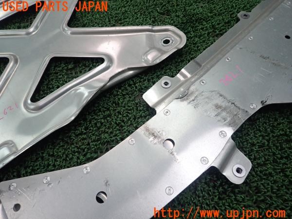 3UPJ=26210700]ロードスター(ND5RC)前期 純正 トンネルブレースバー アルミ ボディ補強 アンダーブレース 2点セット 中古_m4