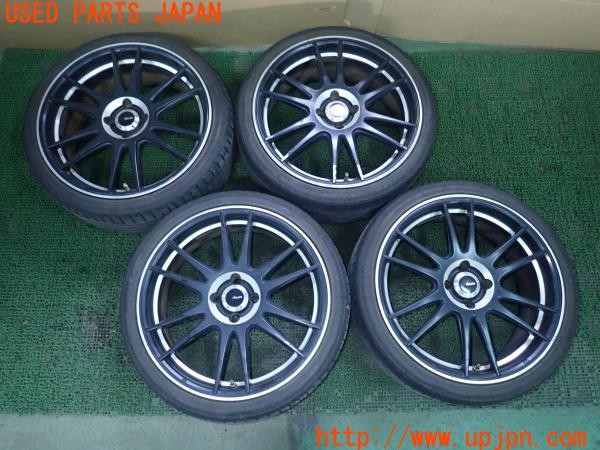 3UPJ=26230919]BMW ミニ ジョンクーパーワークス(MFJCW R56)Advanti VIGOROSO N948M ホイール 18×7.5J +48 PCD100 4穴 4本 中古_m0