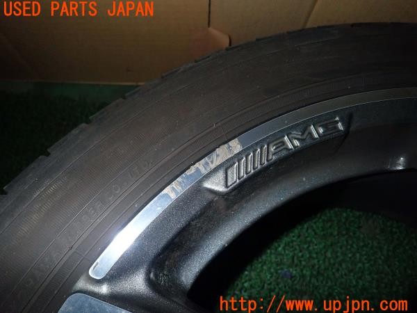 3UPJ=26240919]ベンツ CLA180(117942 X117)純正 AMG A1764010700 ホイール 18×7.5J +52 PCD112 5穴 4本 中古_m2