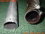 3UPJ=26280152]BMW ミニ(MINI)クーパーD クロスオーバー(YT20 F60)純正 BMW TENNECO マフラー カット済み 2分割 228271 10 中古_s2