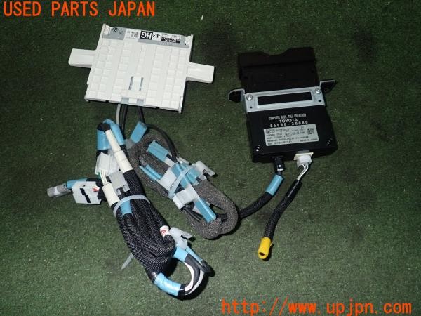 3UPJ=26290503]クラウンハイブリッド アスリートG リボーン ピンク(AWS210)純正ビルトイン 86980-30080 ETC車載器 中古_m2