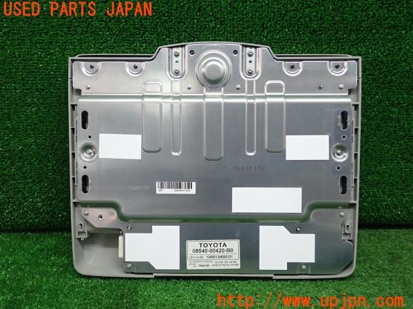 3UPJ=26400559]エスクァイア ハイブリッド(ZWR80G)純正 フリップダウンモニター 08540-00420-B0 134001-94000131 中古_m2