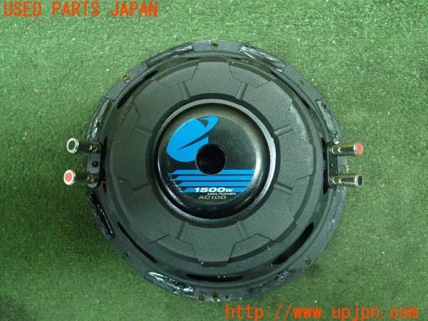 3UPJ=26430515]フェアレディZ(HZ33)前期 Planet Audio AC10D ウーハー 10インチ 25cm 中古_m2