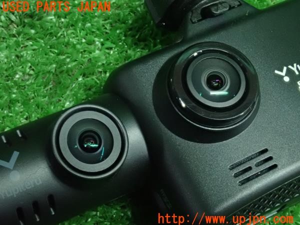3UPJ=26560579]スカイライン(HR34)前期 Yupiteru ユピテル ドライブレコーダー DRY-TW7550 前後2カメラ ドラレコ 中古_m2