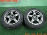 3UPJ=26560917]スカイライン(HR34)前期 純正 R32 ホイール2本 16×8JJ +30 PCD114.3 5穴 中古_s0