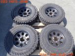3UPJ=26570904]ハイラックスサーフ(RZN185W)前期 社外 タイヤホイール 16×8J ±0 PCD139.7 6穴 4本 中古_s0
