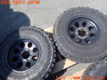 3UPJ=26570904]ハイラックスサーフ(RZN185W)前期 社外 タイヤホイール 16×8J ±0 PCD139.7 6穴 4本 中古_s1