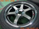 3UPJ=26590917]ユーノス ロードスター Sスペシャルパッケージ(ND5RC)前期 RAYS TE37 SONIC SL ホイール 16×7J +34 PCD100 4穴 2本 中古 _s1