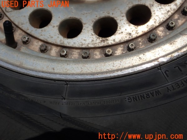 3UPJ=26610917]ハイラックスサーフ(RZN185W)前期 BRIDGESTONE ブリヂストン BERG D ホイール 16×8JJ ±0 PCD139.7 6穴 4本 中古_m2