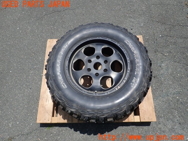 3UPJ=26610961]ハイラックスサーフ(RZN185W)前期 ELFORD エルフォード ホイール 17×8J +35 PCD139.7 6穴 1本 中古_m0