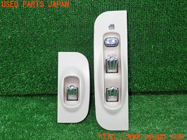 3UPJ=26630532]フィガロ(FK10)純正 パワーウィンドウスイッチ PW 運転席 助手席 セット 中古_m0