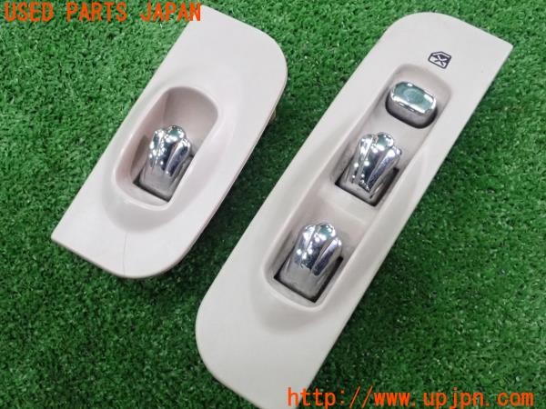 3UPJ=26630532]フィガロ(FK10)純正 パワーウィンドウスイッチ PW 運転席 助手席 セット 中古_m1