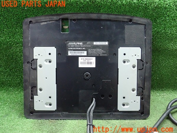 3UPJ=26640559]デリカD:5(CV1W)ALPINE アルパイン TMX-RM3005B フリップダウンモニター 中古_m2