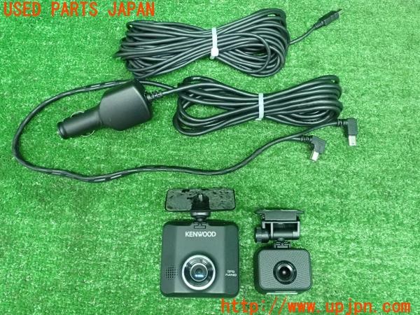 3UPJ=26680579]カムリ ハイブリッド(AXVH70)KENWOOD ケンウッド ドライブレコーダー DRV-MR450 前後2カメラ シガー電源 中古 _m0